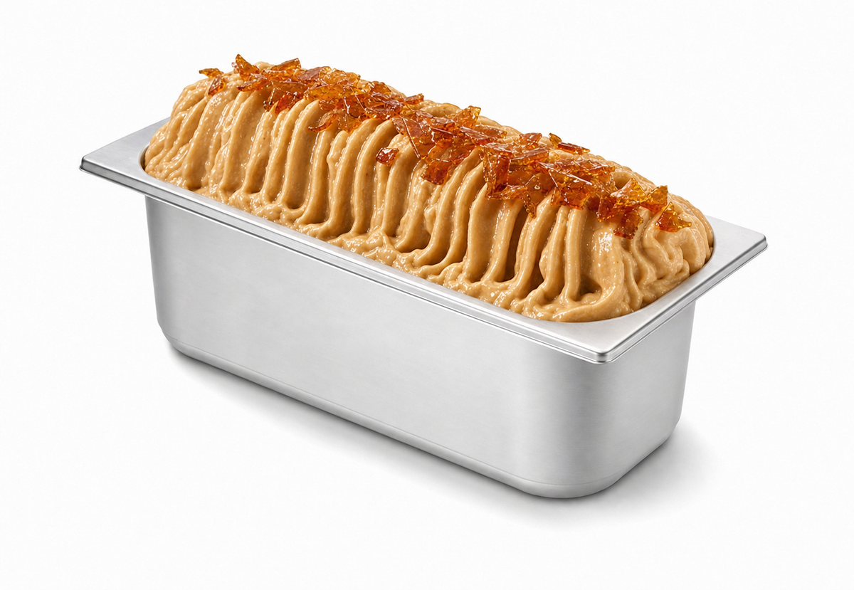 Burned Caramel (Creme Brulee) Gelato — 5L Pan Liner