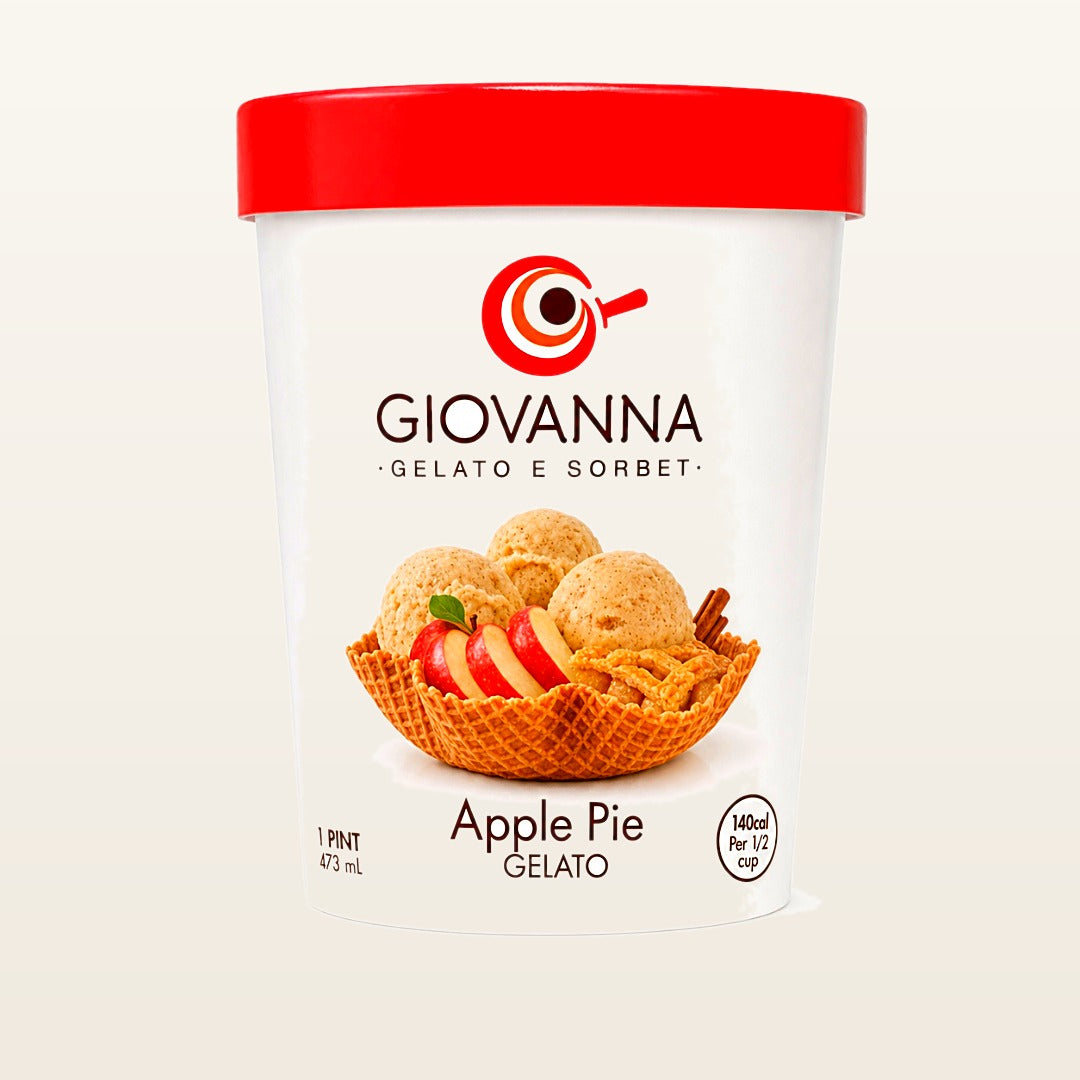 Giovanna Apple Pie Gelato 1 pint container