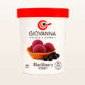 Giovanna Blackberry Sorbet 1 pint container