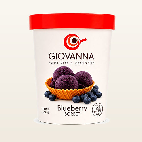 Giovanna Blueberry Sorbet 1 pint container
