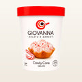Giovanna Candy Cane Gelato 1 pint container