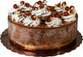 Giovanna 8-inch Gianduia (Hazelnut and Chocolate) gelato cake