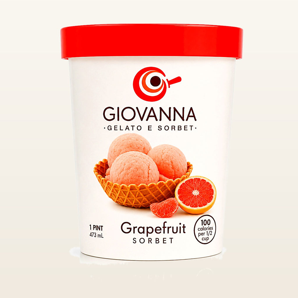 Giovanna Grapefruit Sorbet 1 pint container