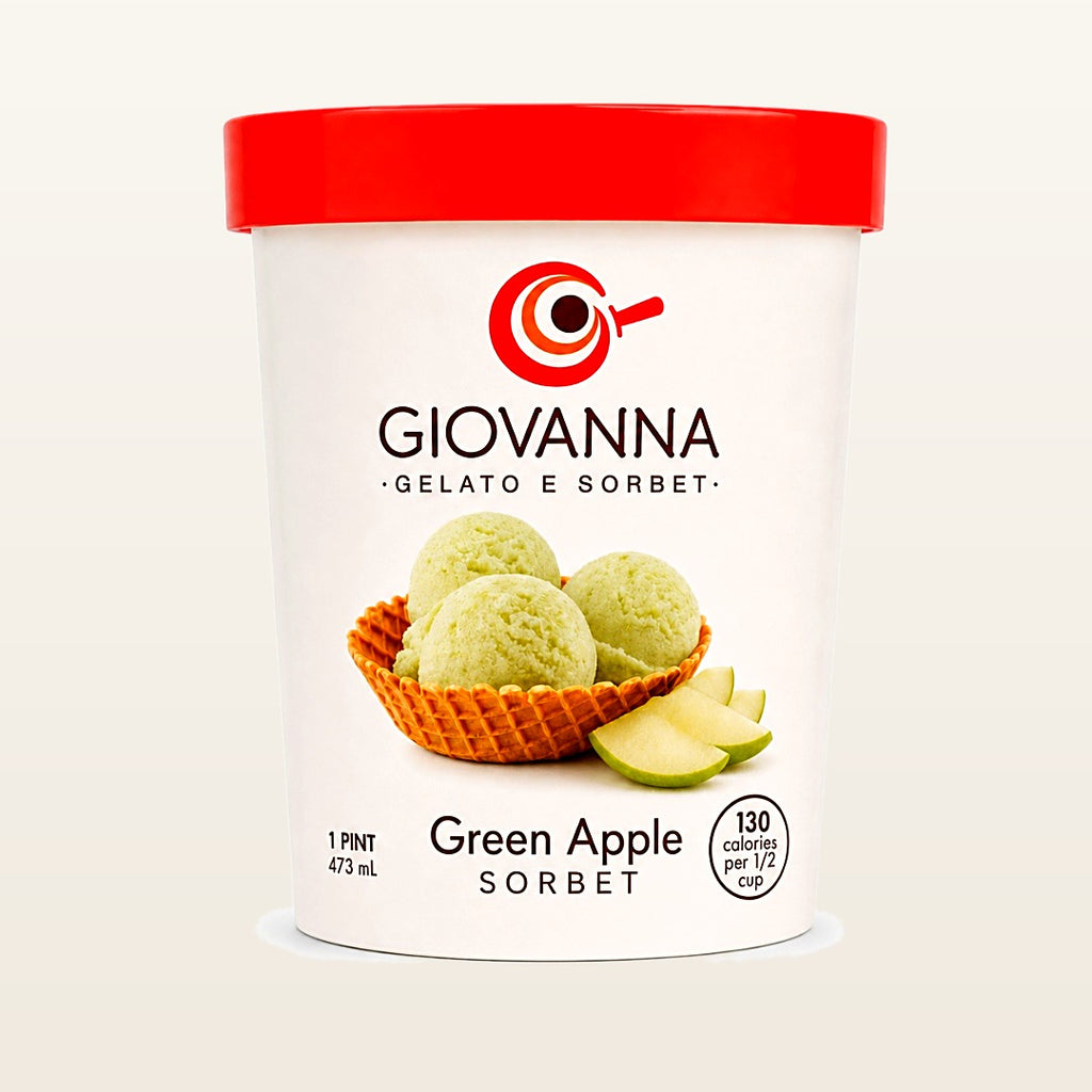 Giovanna Green Apple Sorbet 1 pint container