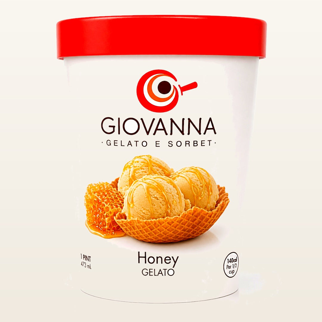 Giovanna Honey Gelato 1 pint container