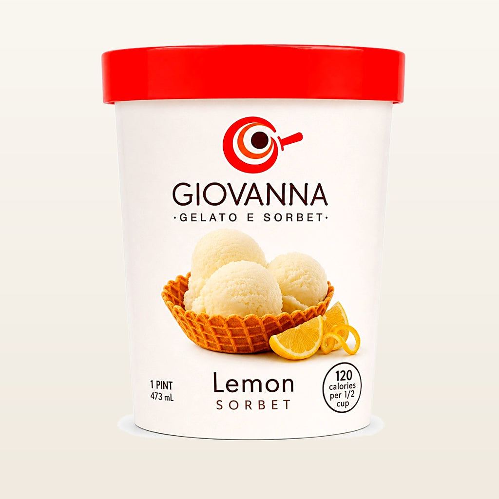 Giovanna Lemon Sorbet 1 pint container