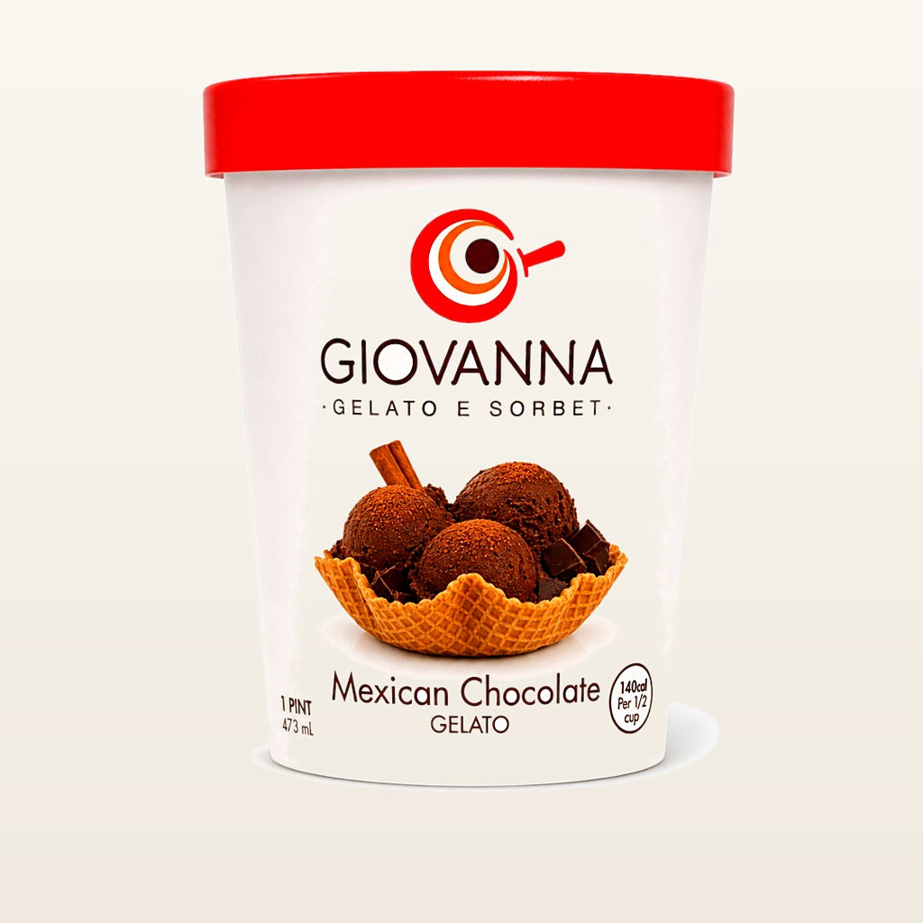 Giovanna Mexican Chocolate Gelato 1 pint container