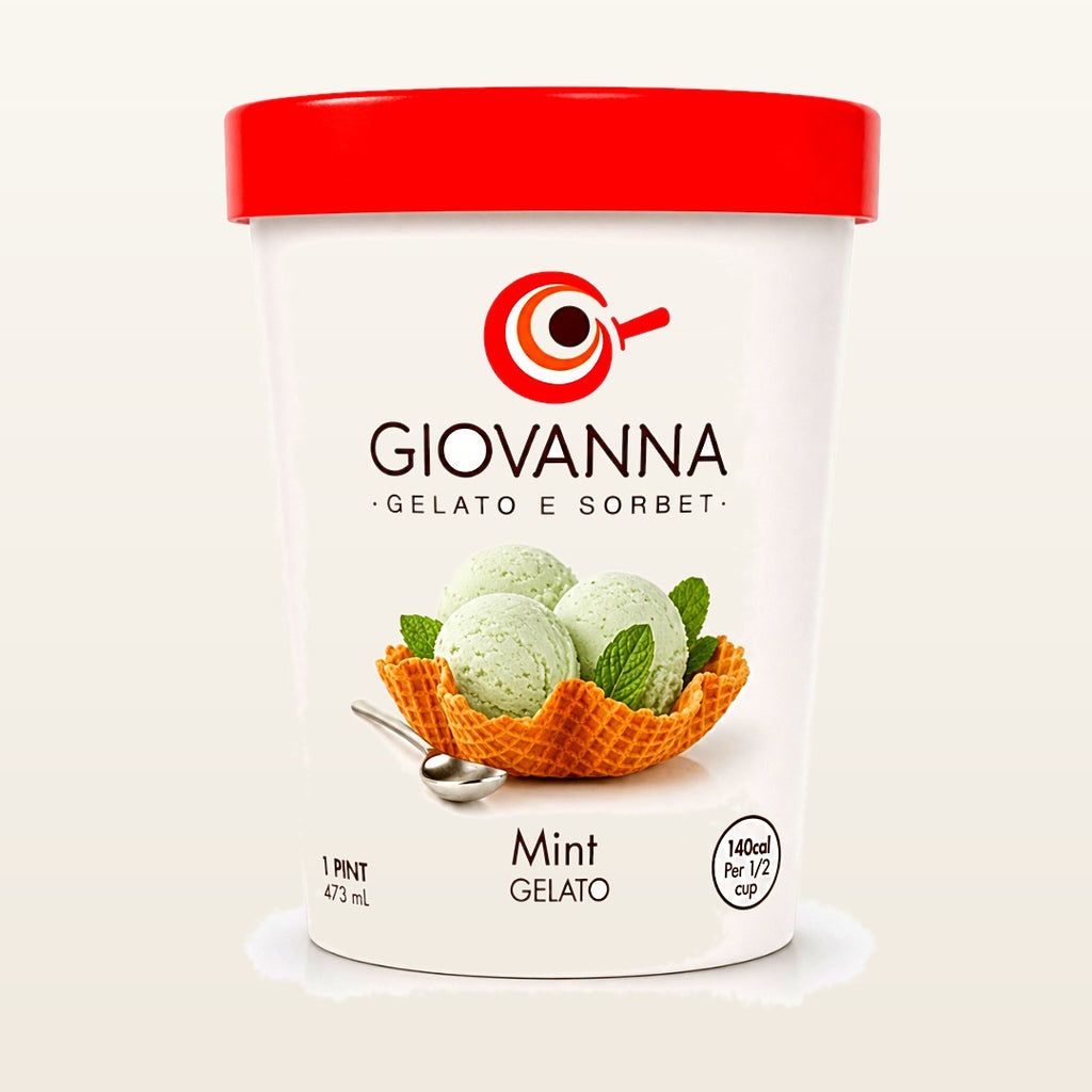 Giovanna Mint Gelato 1 pint container