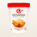 Giovanna Orange Cream Gelato 1 pint container