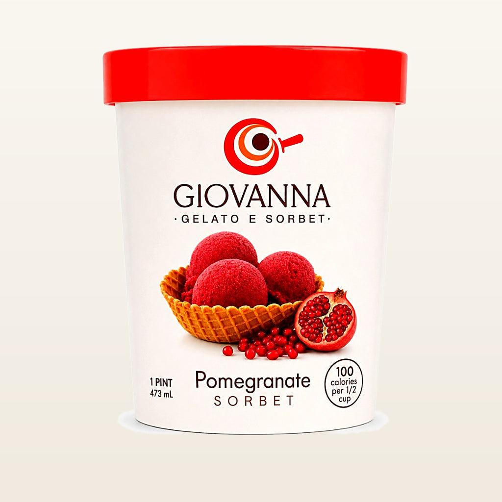 Giovanna Pomegranate Sorbet 1 pint container
