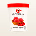 Giovanna Raspberry with Champagne Sorbet 1 pint container
