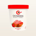 Giovanna Strawberry Sorbet 1 pint container
