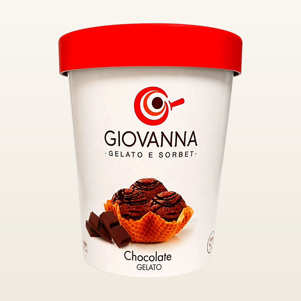 Giovanna Chocolate Gelato 1 pint container