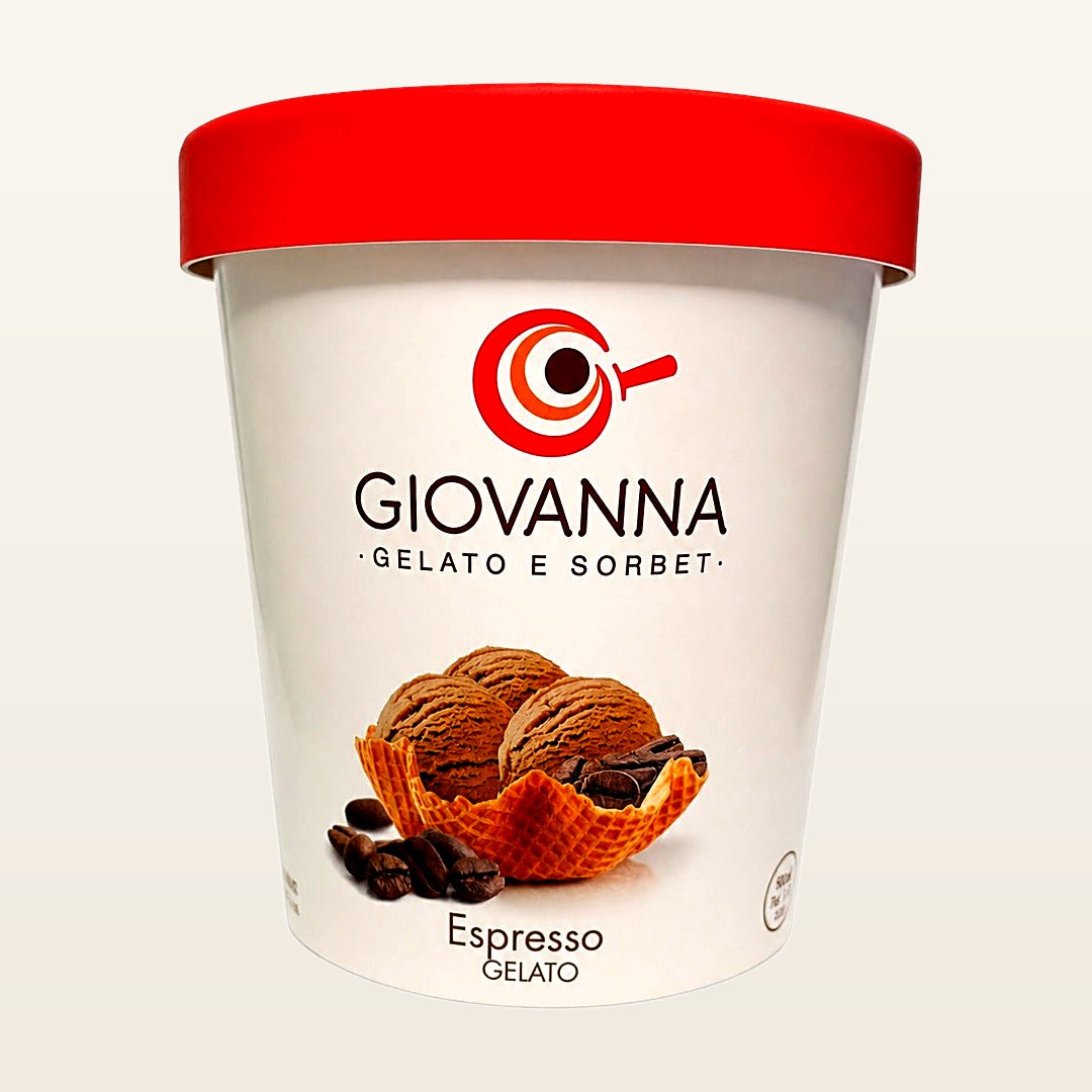 Giovanna Espresso Gelato 1 pint container