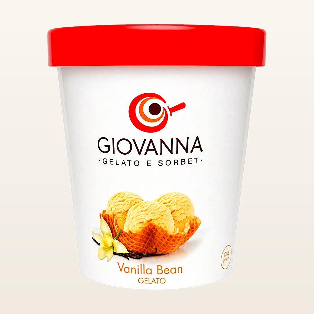 Giovanna Vanilla Bean Gelato 1 pint container