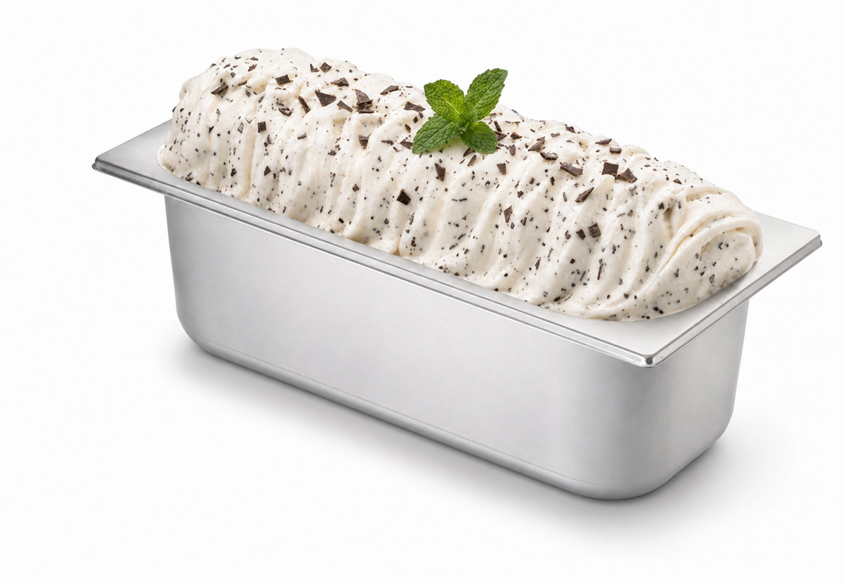 Mint Stracciatella Gelato pan liner - 5 liters