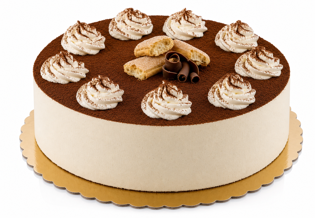 Tiramisu Gelato Cake 8 inch